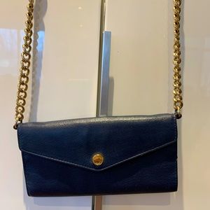Michael Kors Blue Crossbody Purse